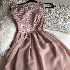 American Apparel  see-through chiffon casual dress